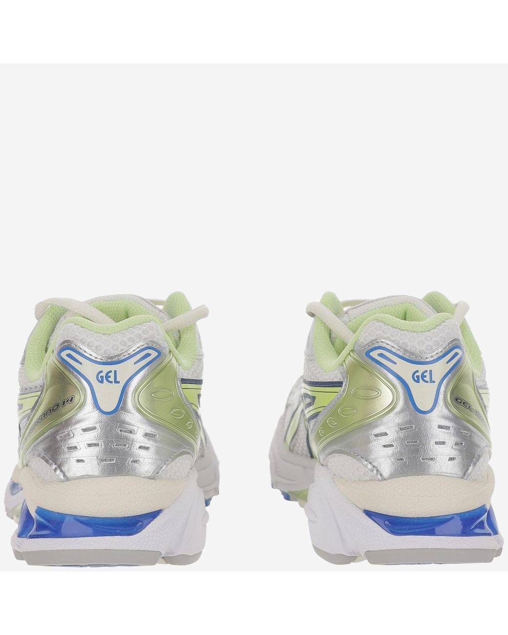 Asics Green Sneakers Gel-Kayano 14-Lime/Lime Polyester Trainers