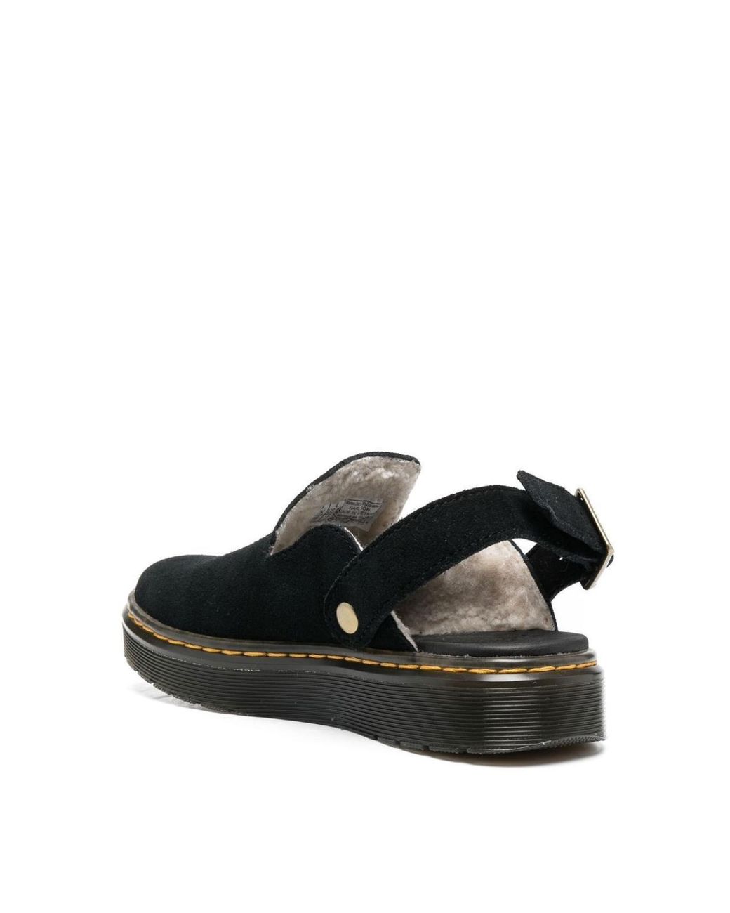 Dr. Martens Black Carlson Mules for men