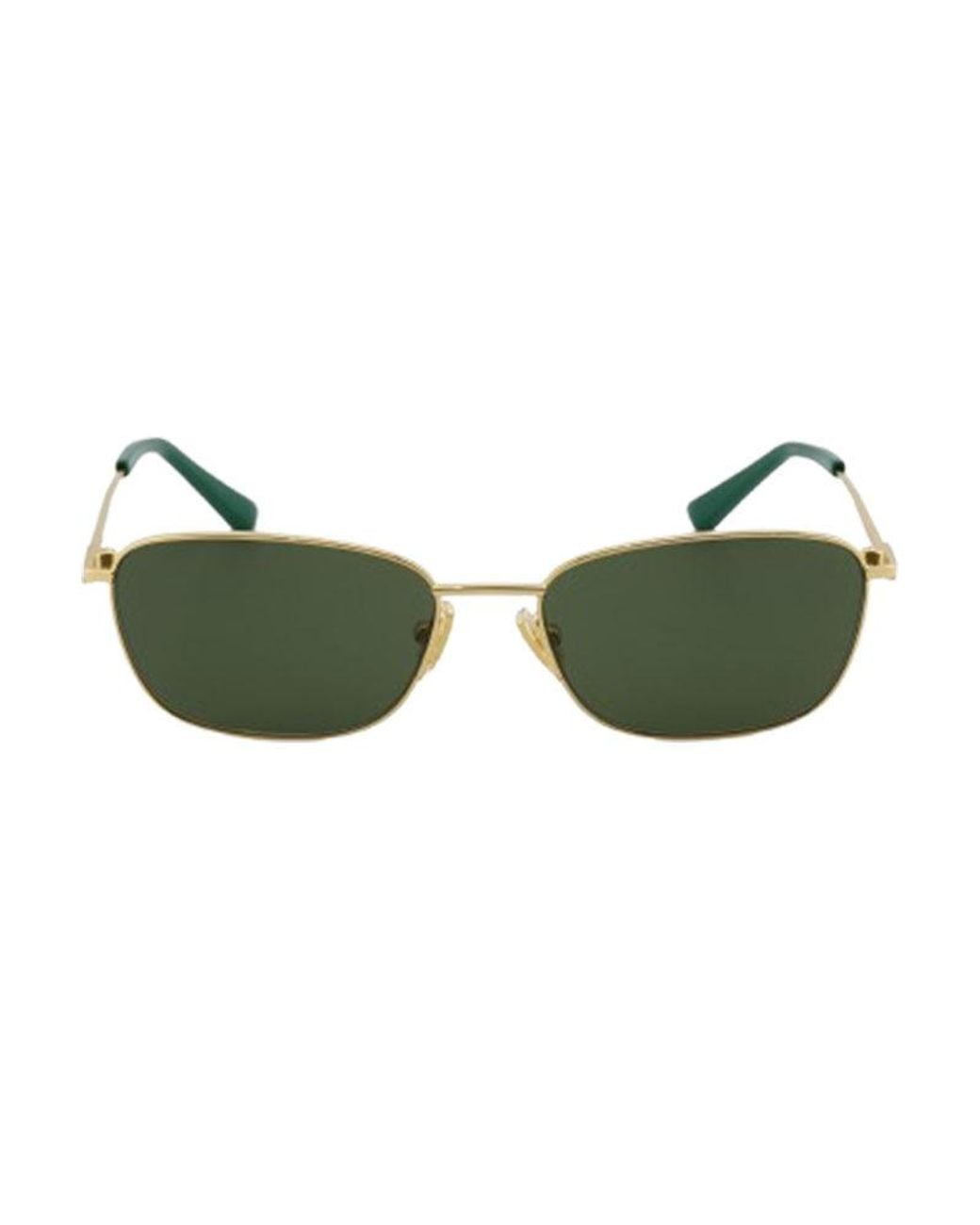 Bottega Veneta Green Sunglasses Square Full Rim, Frame And Lens Bv1300S002 for men