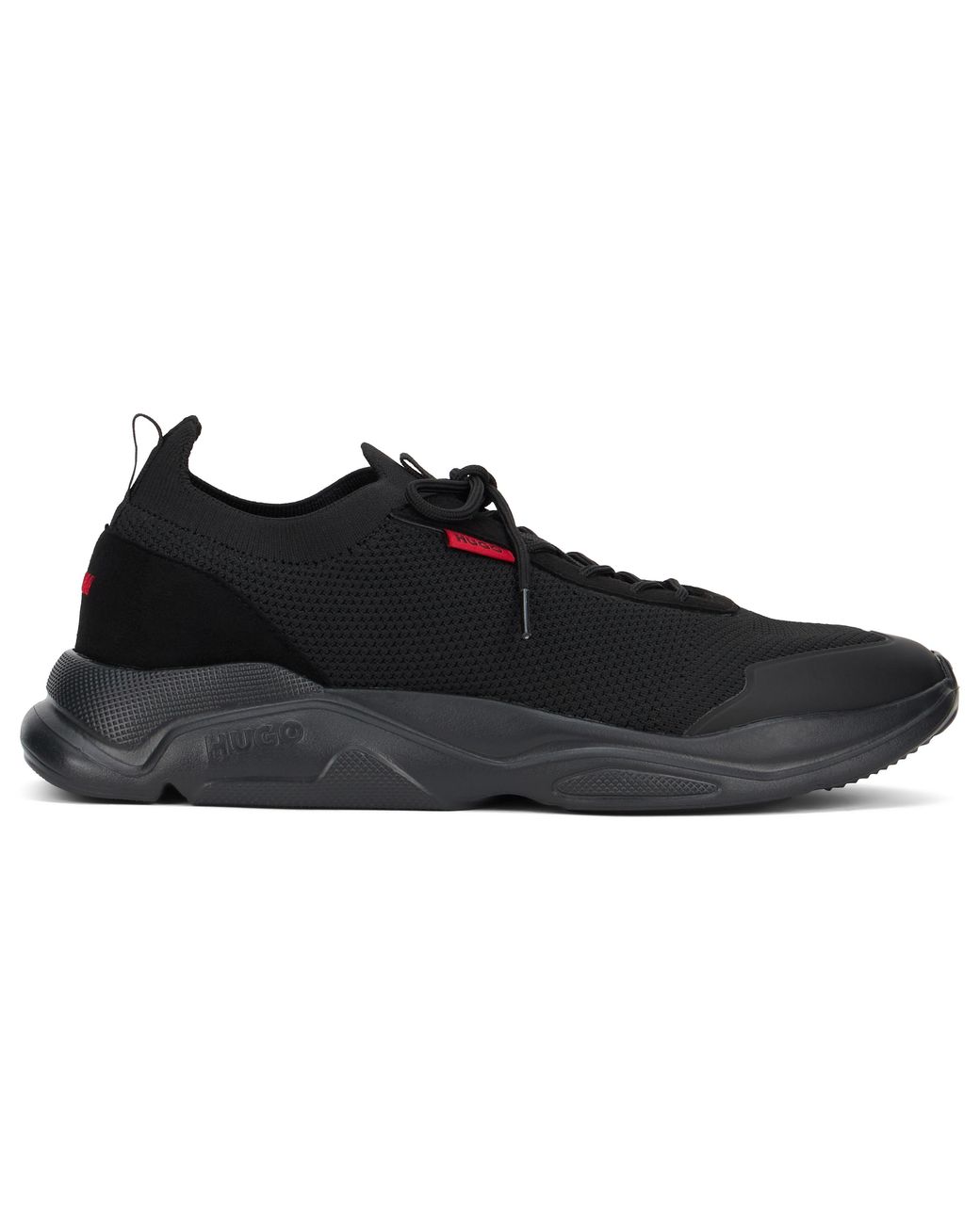 Boss Black Low-Top Sneakers Leon Polyester Trainers for men