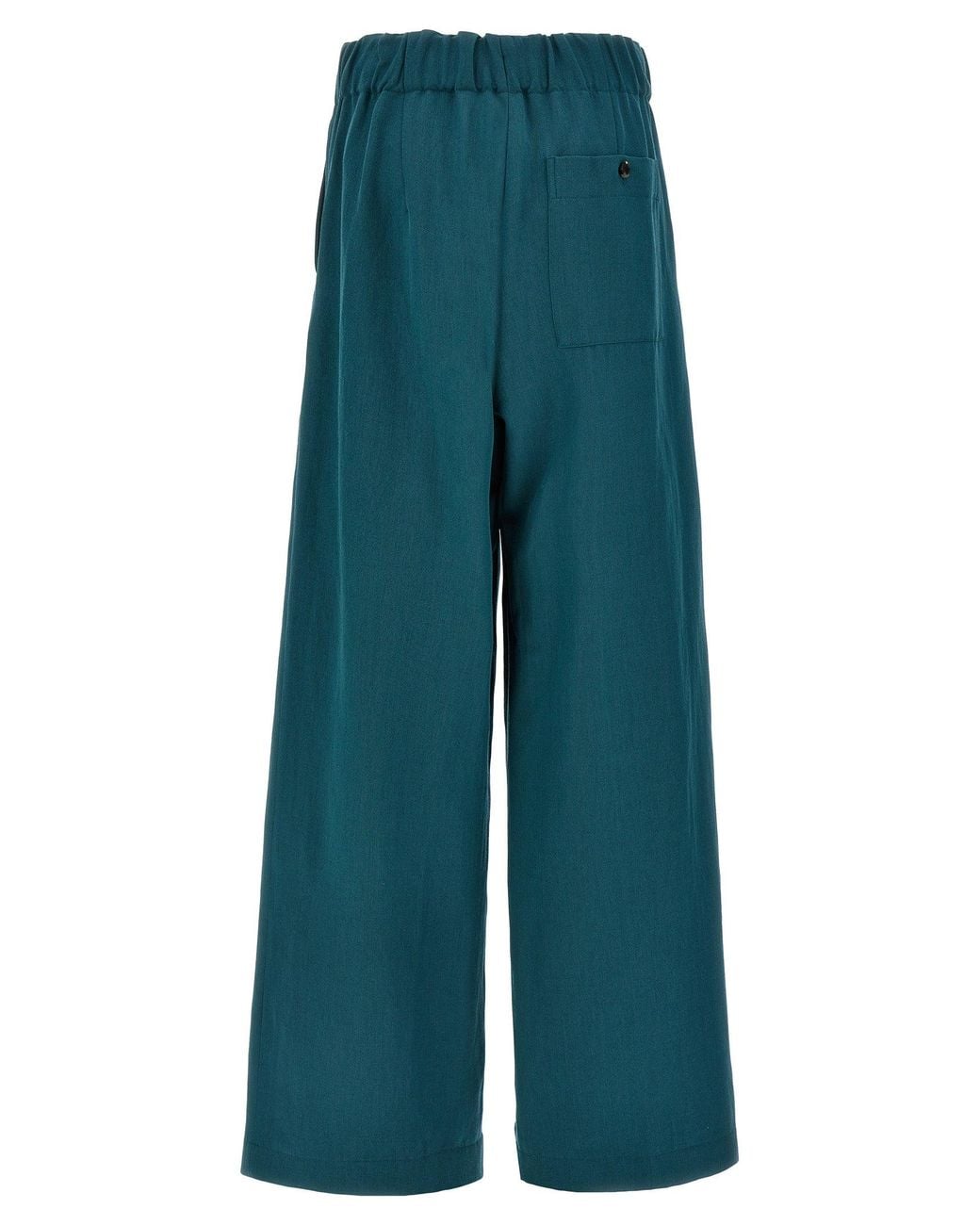Dries Van Noten Blue 'Pila' Pants