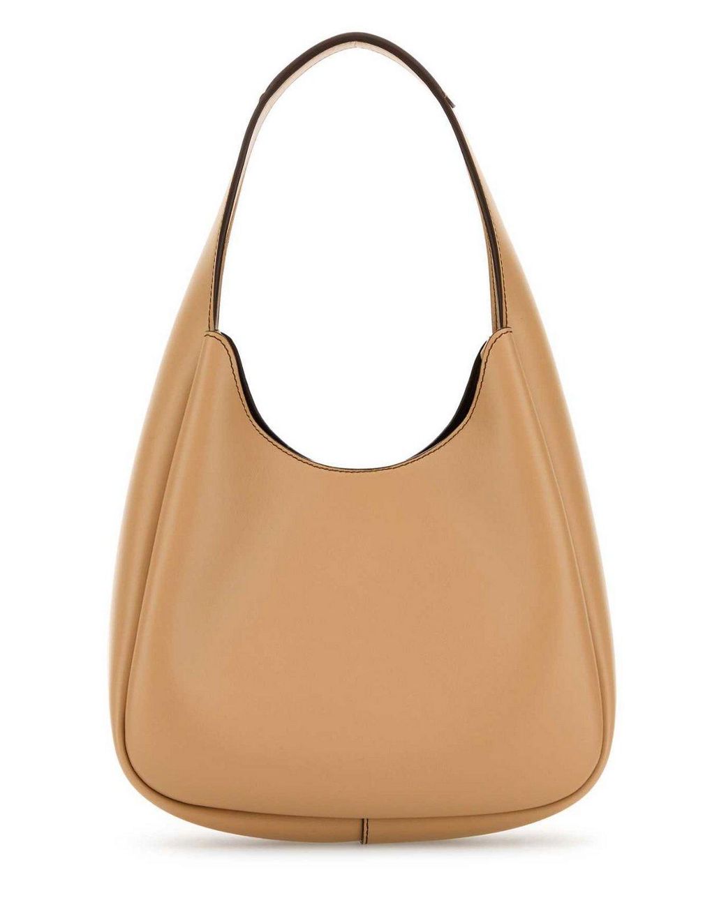 【送料&関税込】Stella McCartney Logo Perforated Small Hobo Stella McCartney Logo Perforated Small Hobo Bag in Natural