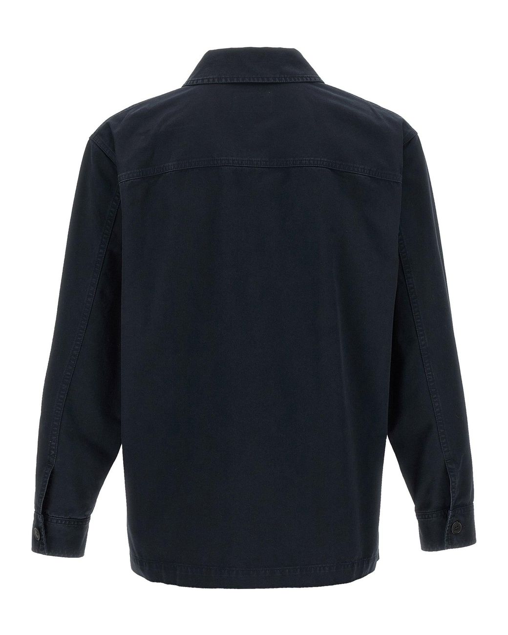 Saint Laurent Blue 'Cassandre' Overshirt for men