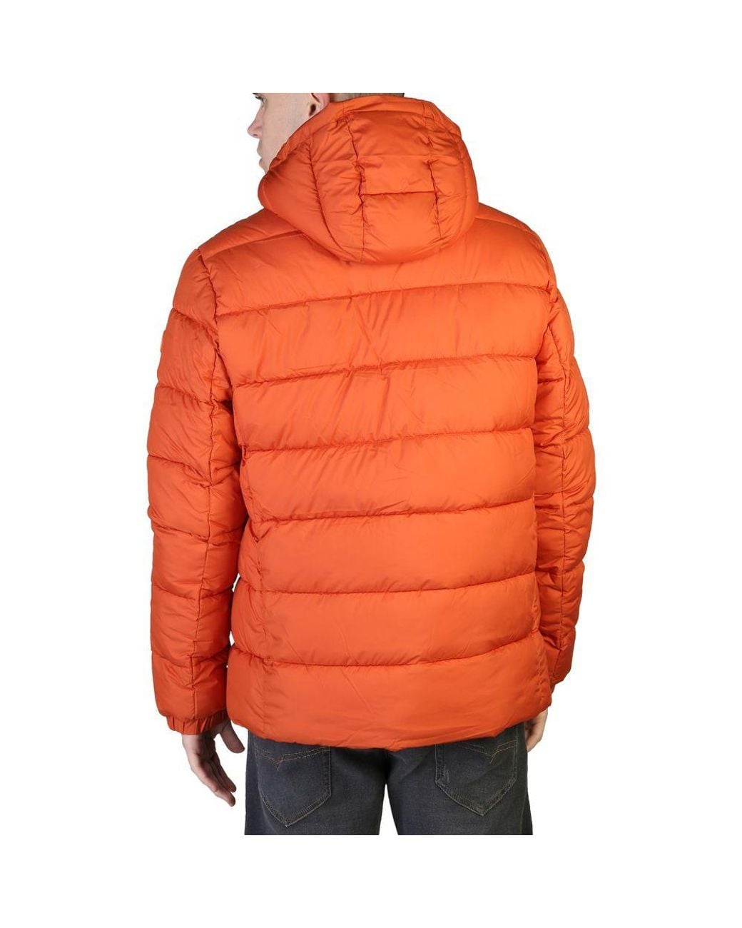 Save The Duck Orange Nylon Bomber Clothing for men