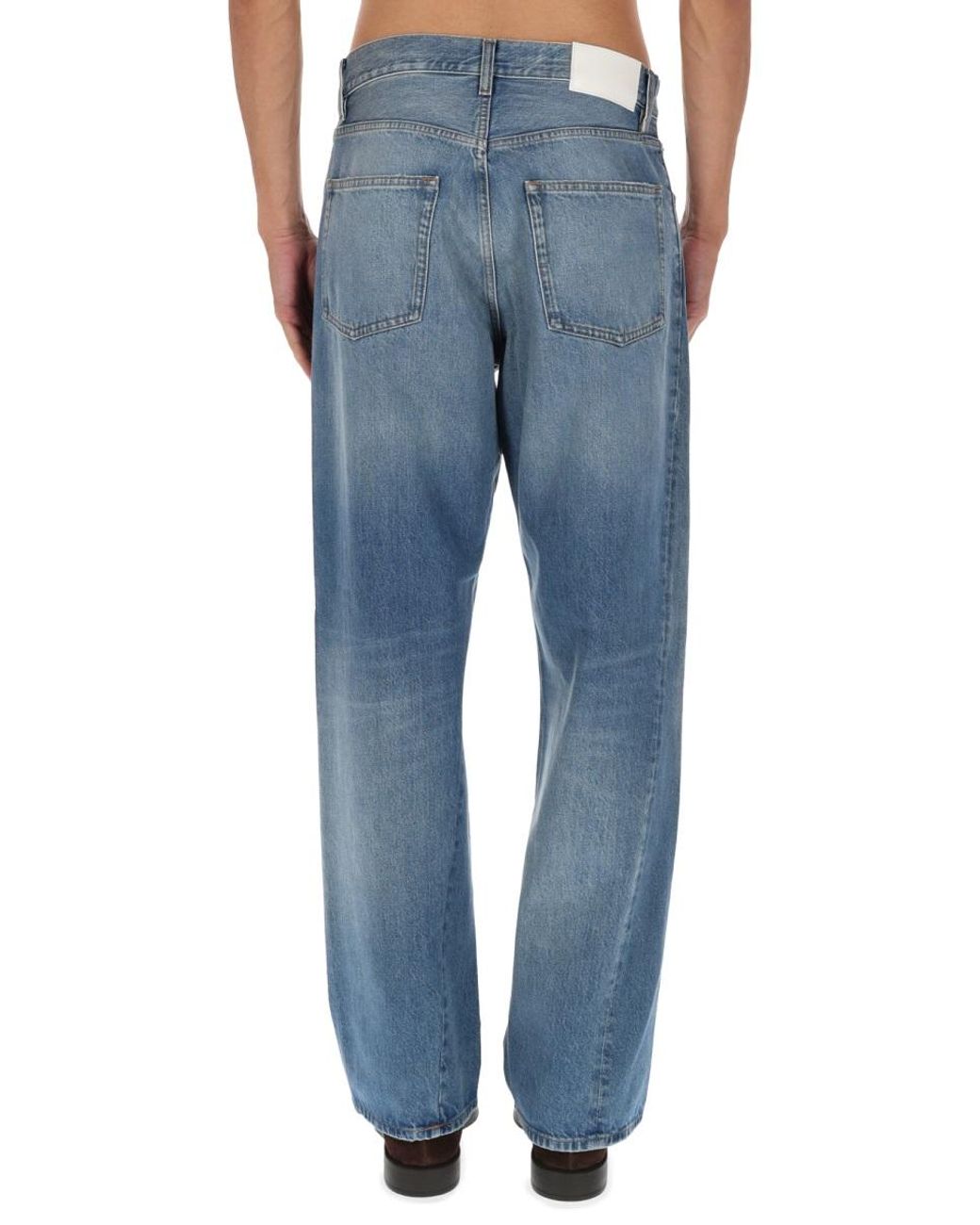 sunflower Black Sunflower Wide Twist Jeans for men