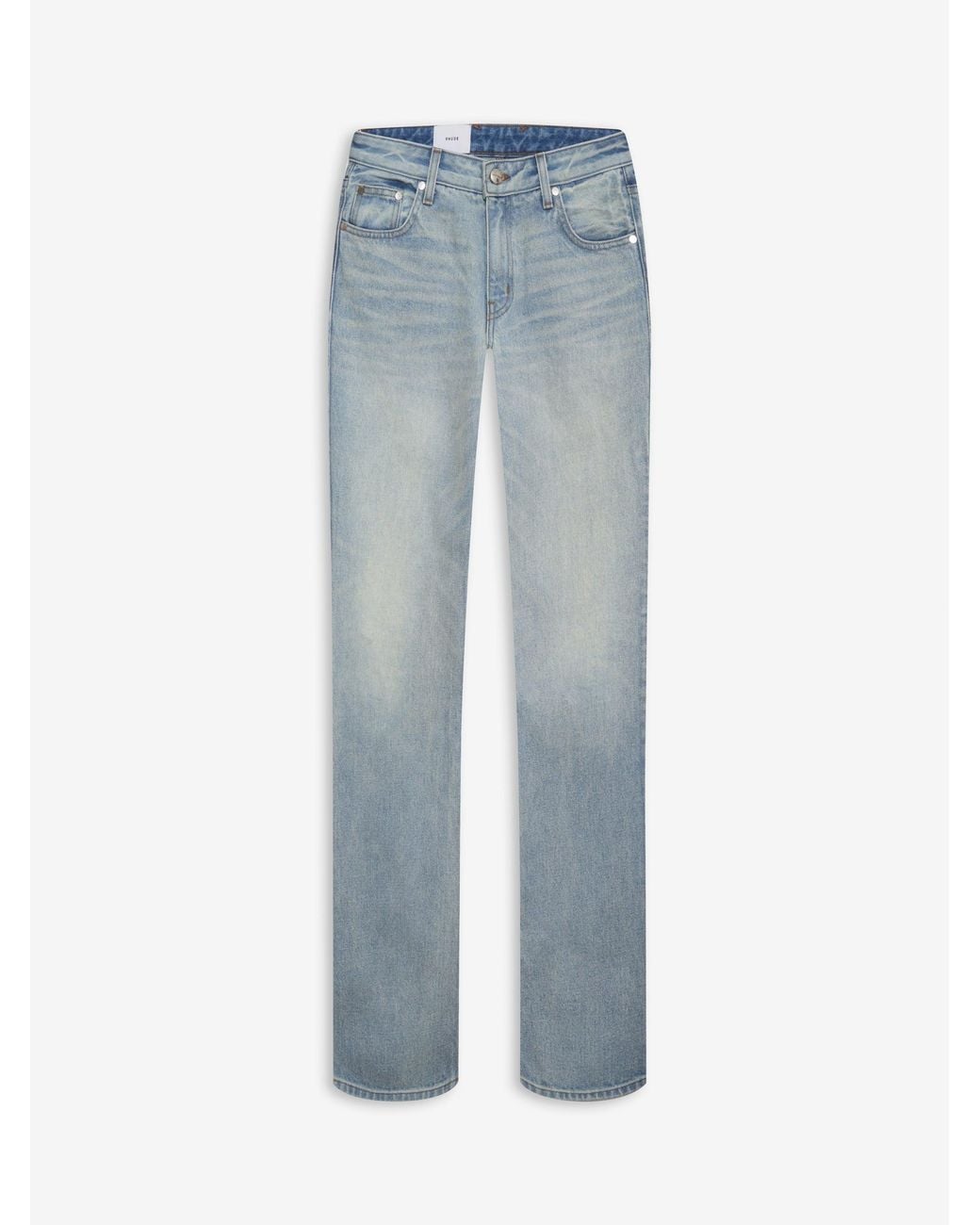 Rhude Blue Light Flare Trousers