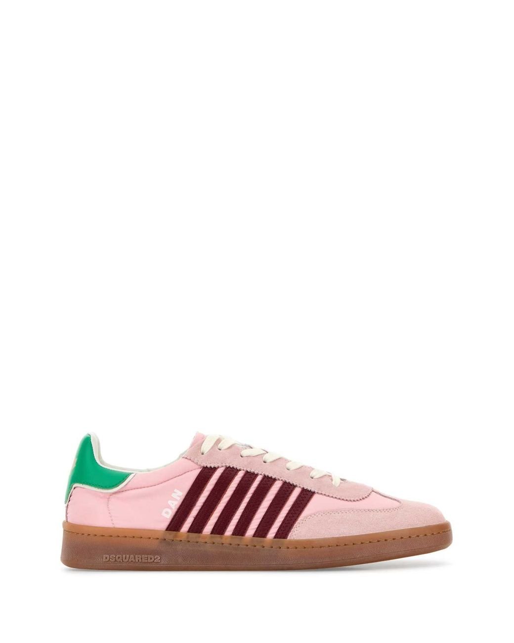 DSquared² Nylon Boxer Sneakers in Pink for Men | Lyst UK