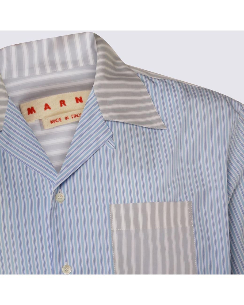 Marni Blue Shirts _Co for men