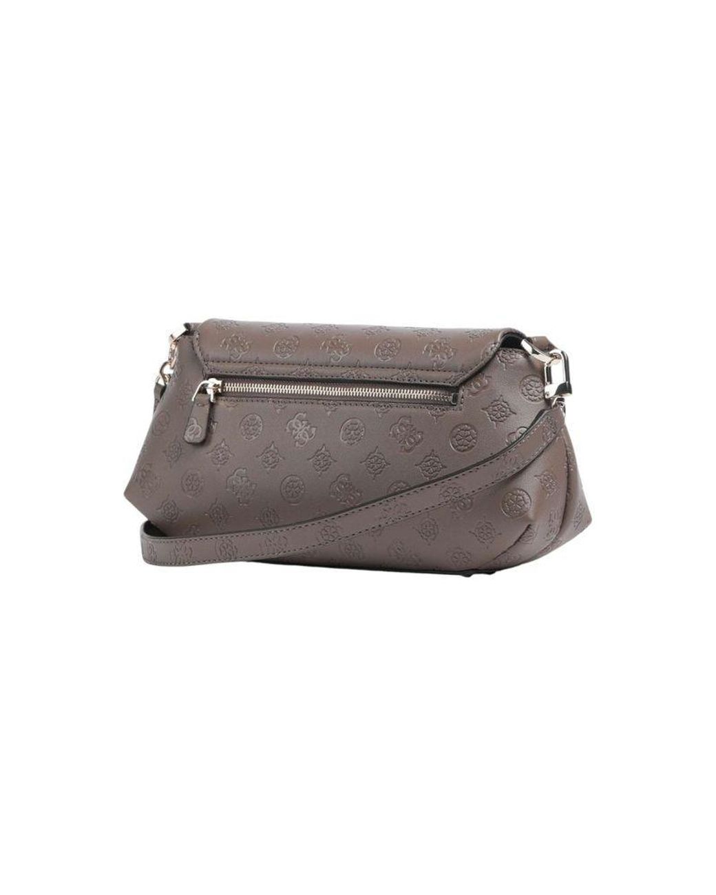 Guess Gray Crossbody Bag Polyurethane Crossbody-Bags