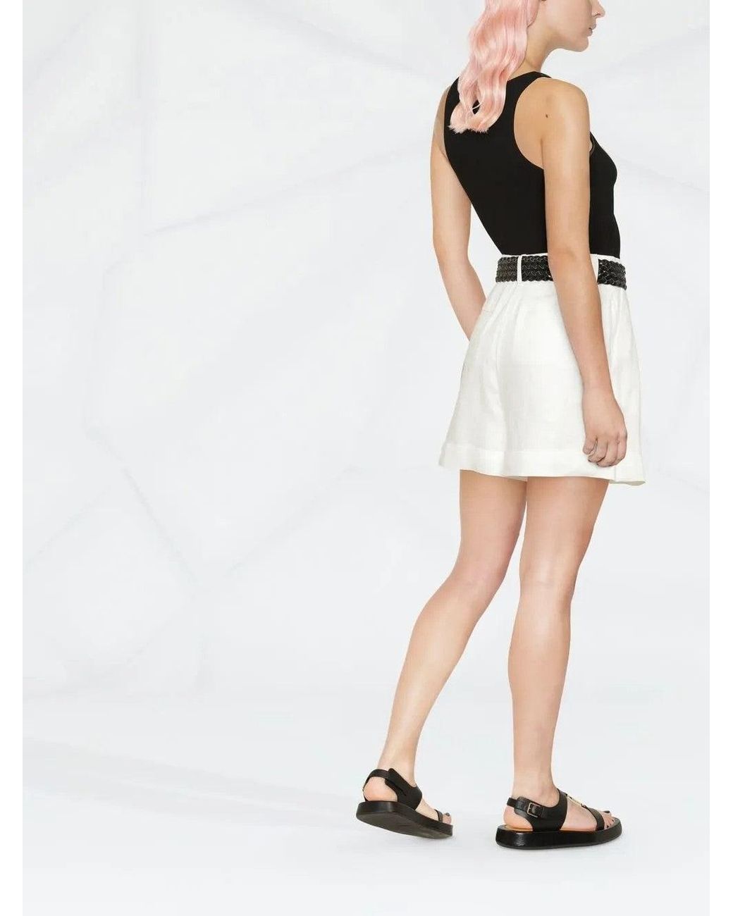 Brunello Cucinelli Black Stretch Fitted Tank Top