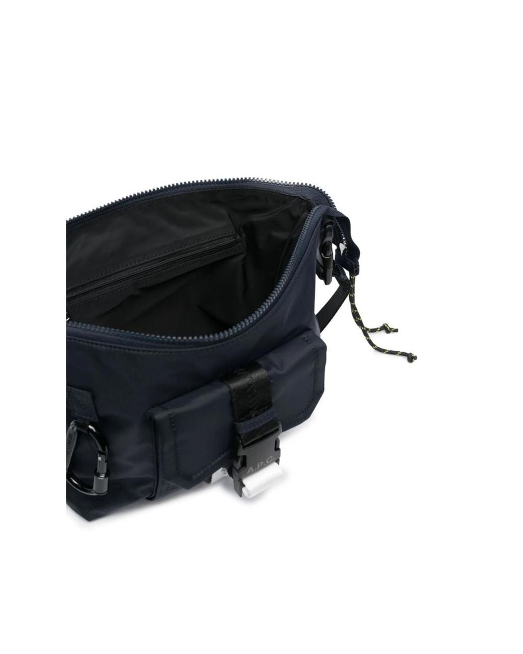 A.P.C. Black Bum Bag Lucille Nylon Outer: Shoulder for men