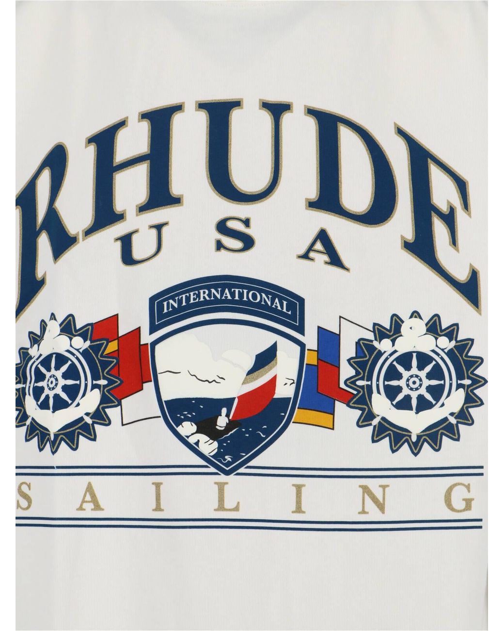 Rhude White T-Shirts And Polos for men