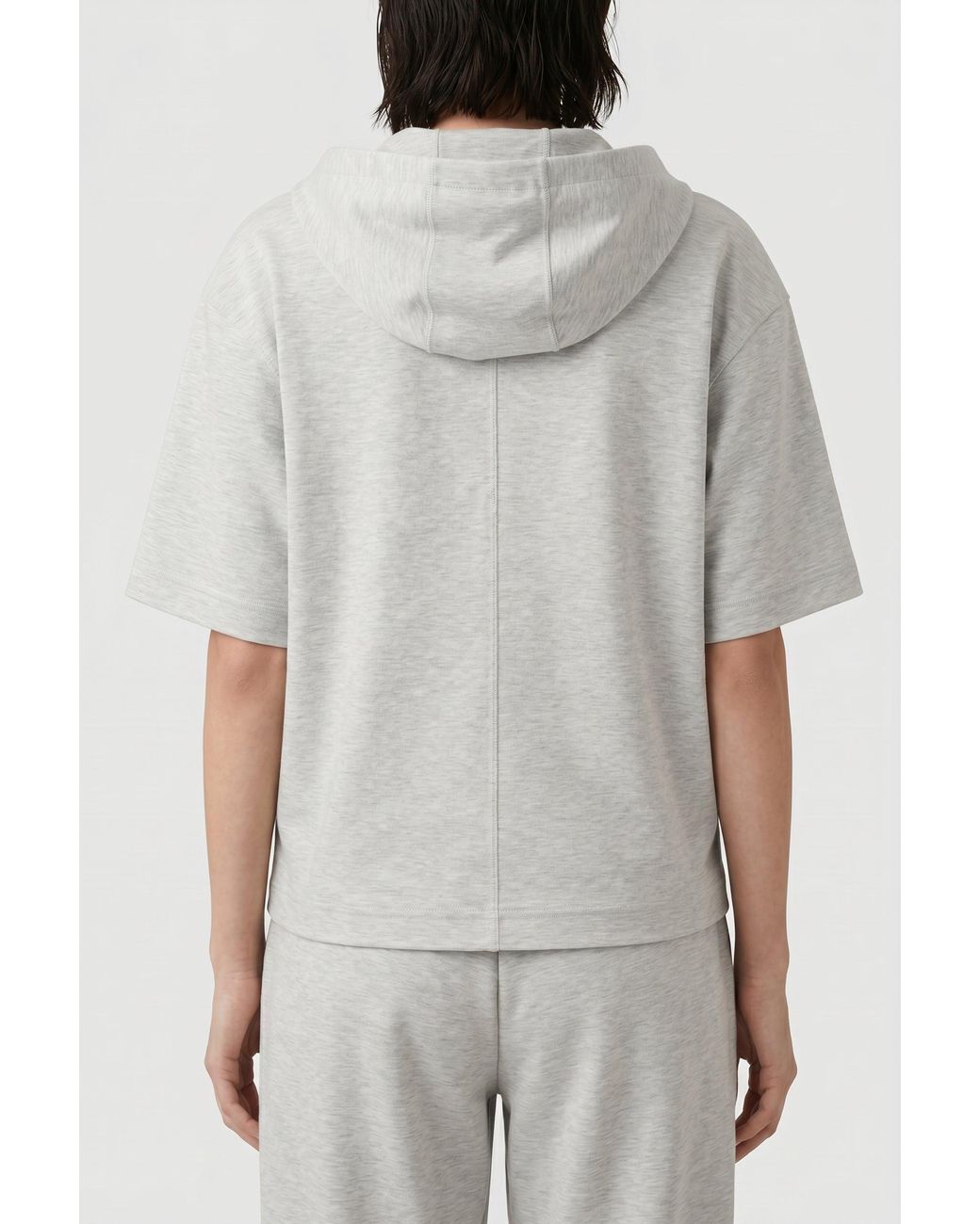 Brunello Cucinelli Gray Light Relaxed Hoodie