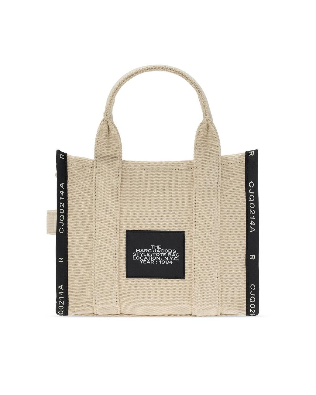 Marc Jacobs White The Jacquard Small Tote Bag
