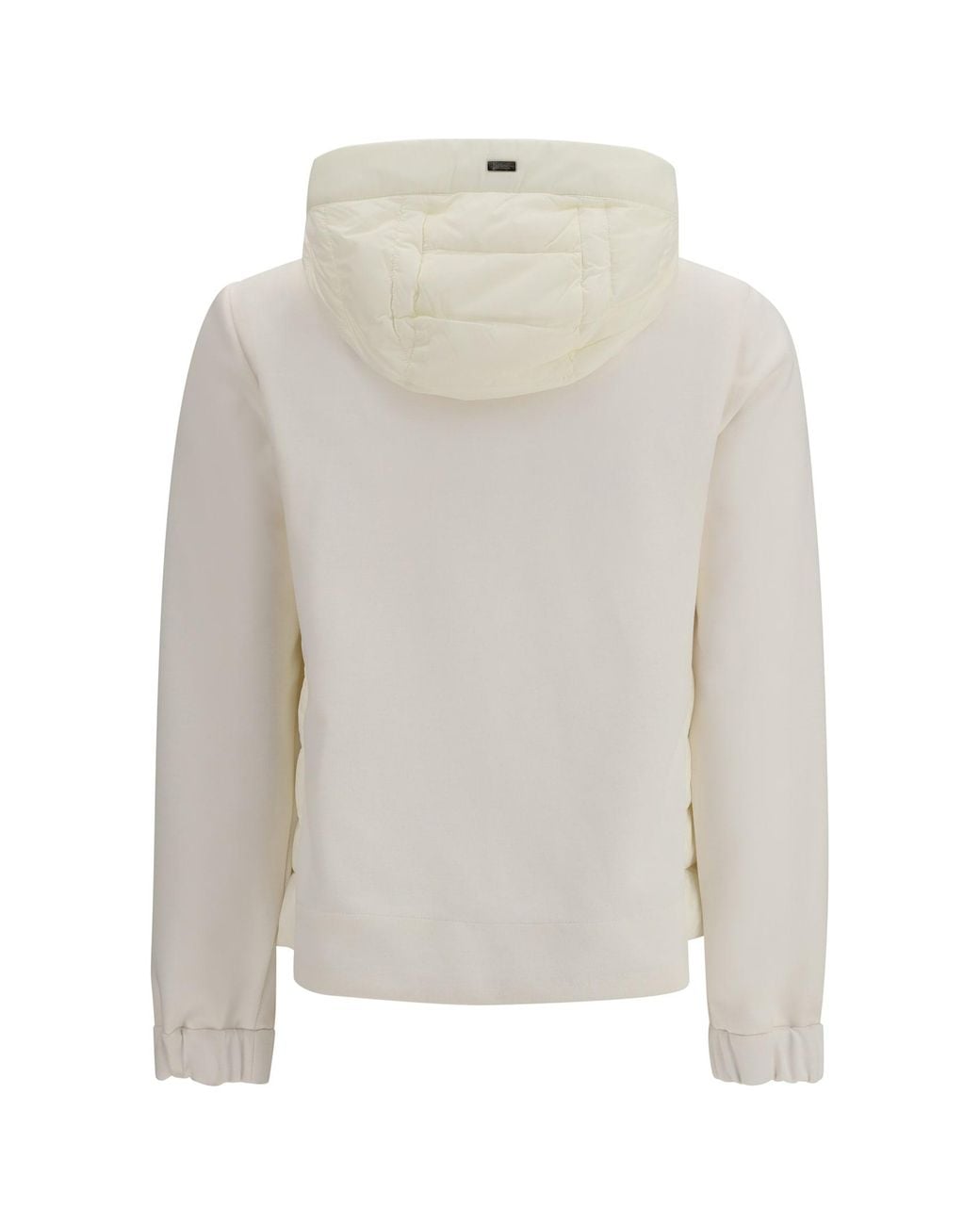 Herno White Padded Cardigan