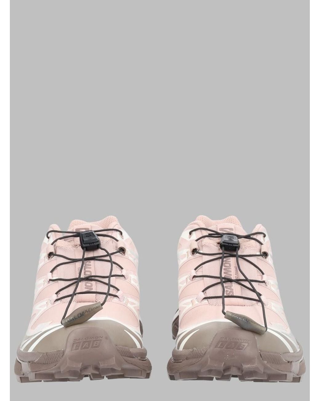 Salomon Pink Xt-6 Protective Trainers Synthetic Textile Sneaker