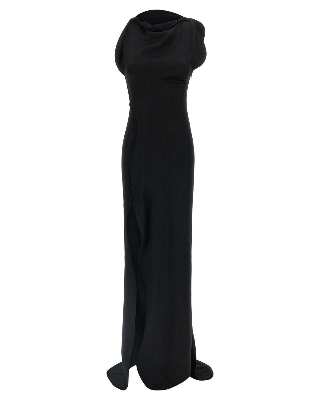 Victoria Beckham Carla Dress in Black | Lyst