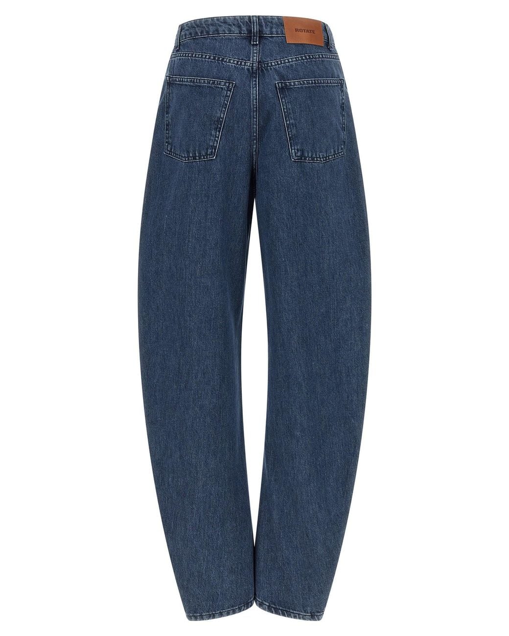ROTATE BIRGER CHRISTENSEN Barrel Leg Jeans in Blue | Lyst