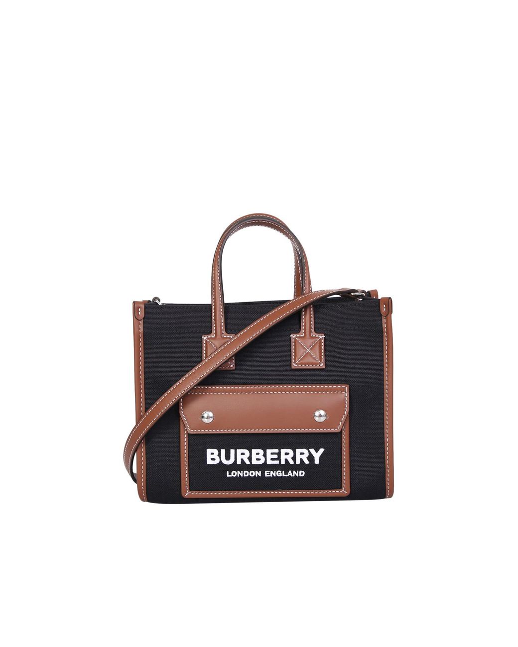 Burberry Freya Tote Bag. The Brand Identity Is Easily Recognizable