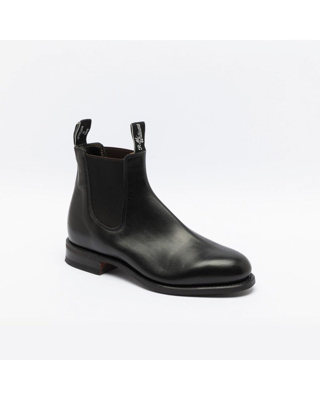 R.M. WILLIAMS BOOTS THE YEARLING G SUEDE BLACK