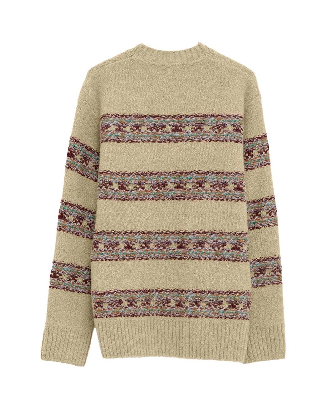 Dries Van Noten Natural Tester Jumper Ecru