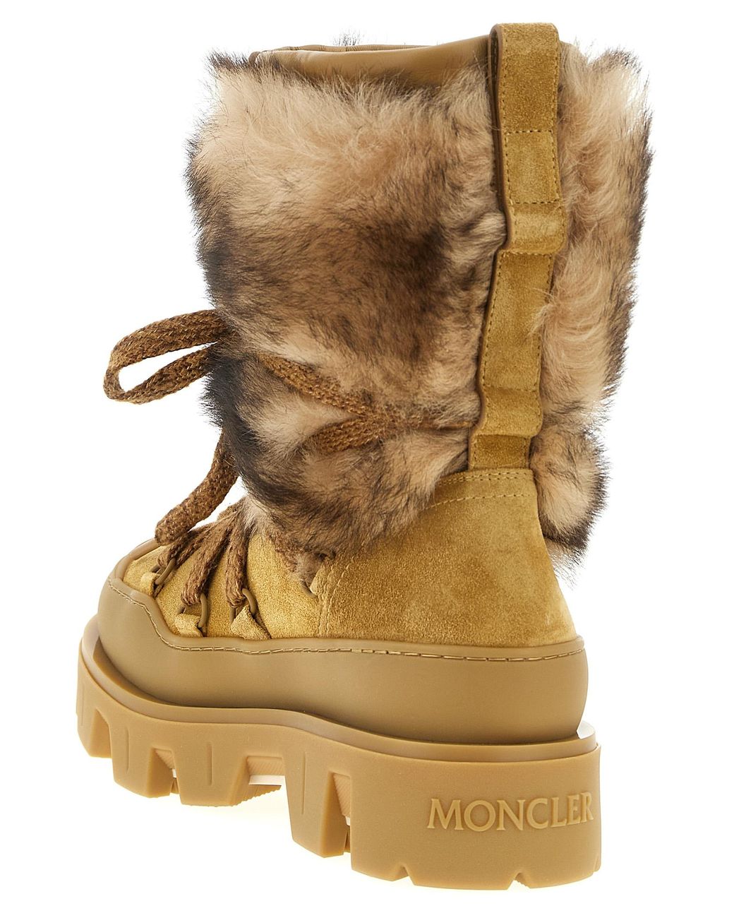 Moncler Brown 'peak Après' Ankle Boots