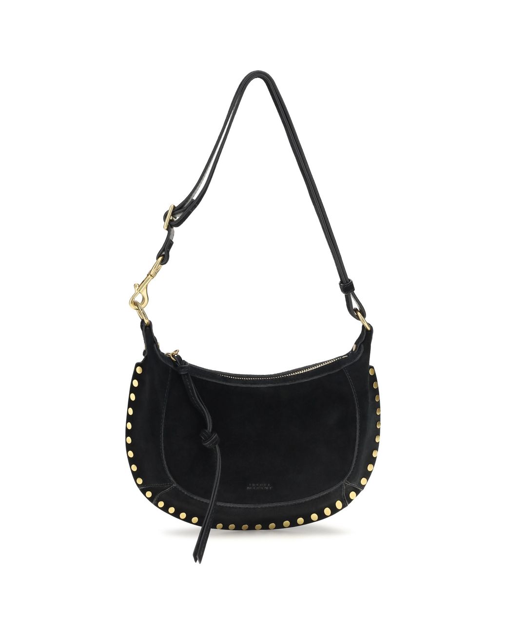 Isabel Marant Black Oskan Moon Shoulder Bag