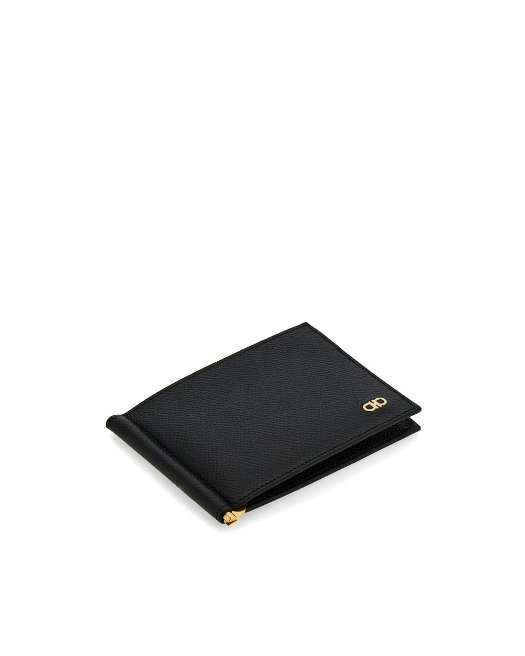 Ferragamo Black Leather Wallets & Pures for men