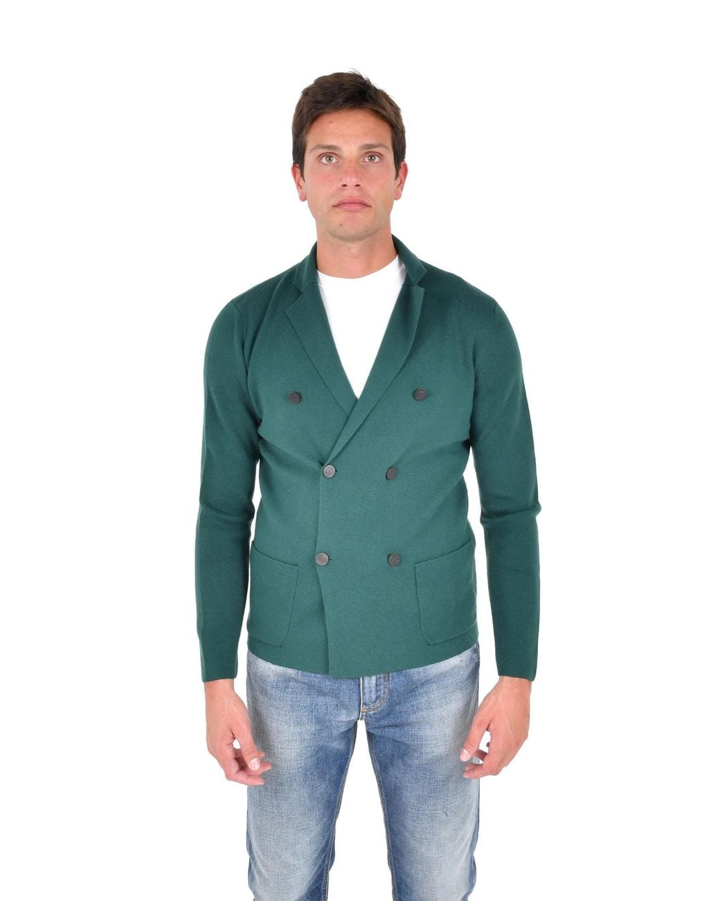Drumohr Green Blazer for men