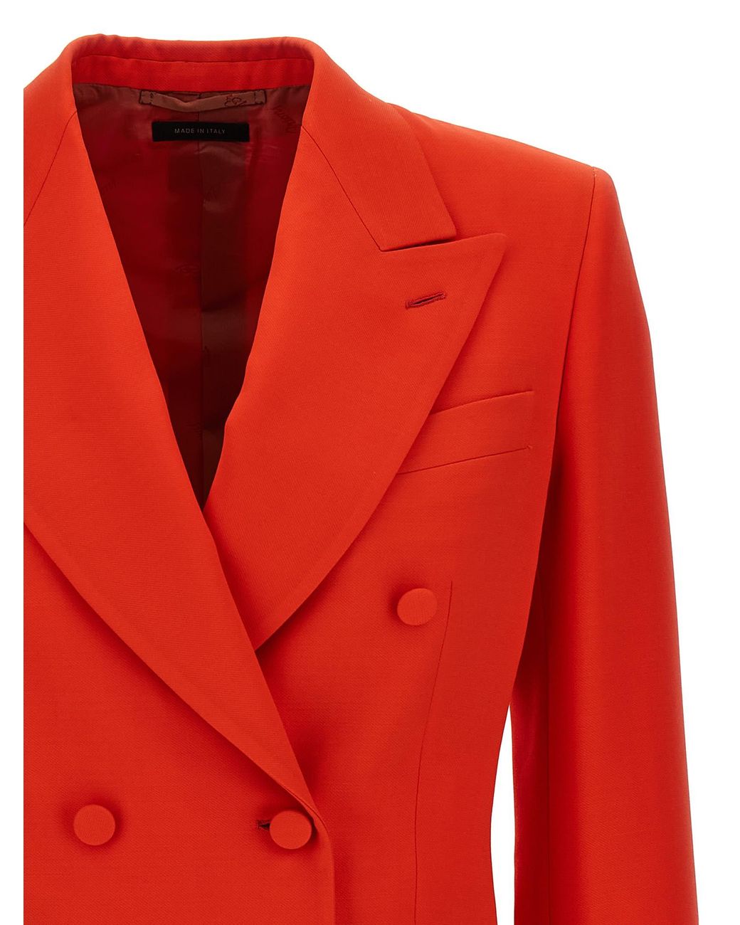 Brioni Red 'Flavia' Blazer