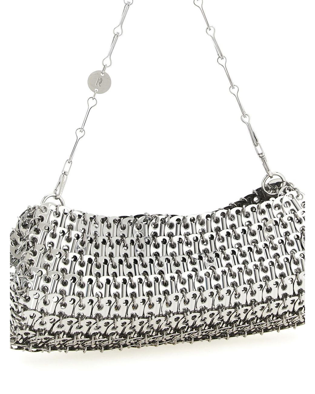 Rabanne Metallic Metal Chain 1969 Shoulder Bag Borse A Mano