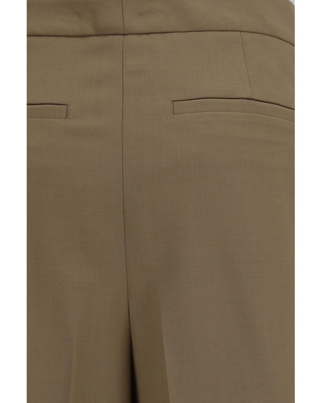 Lardini Natural Pleated Pants