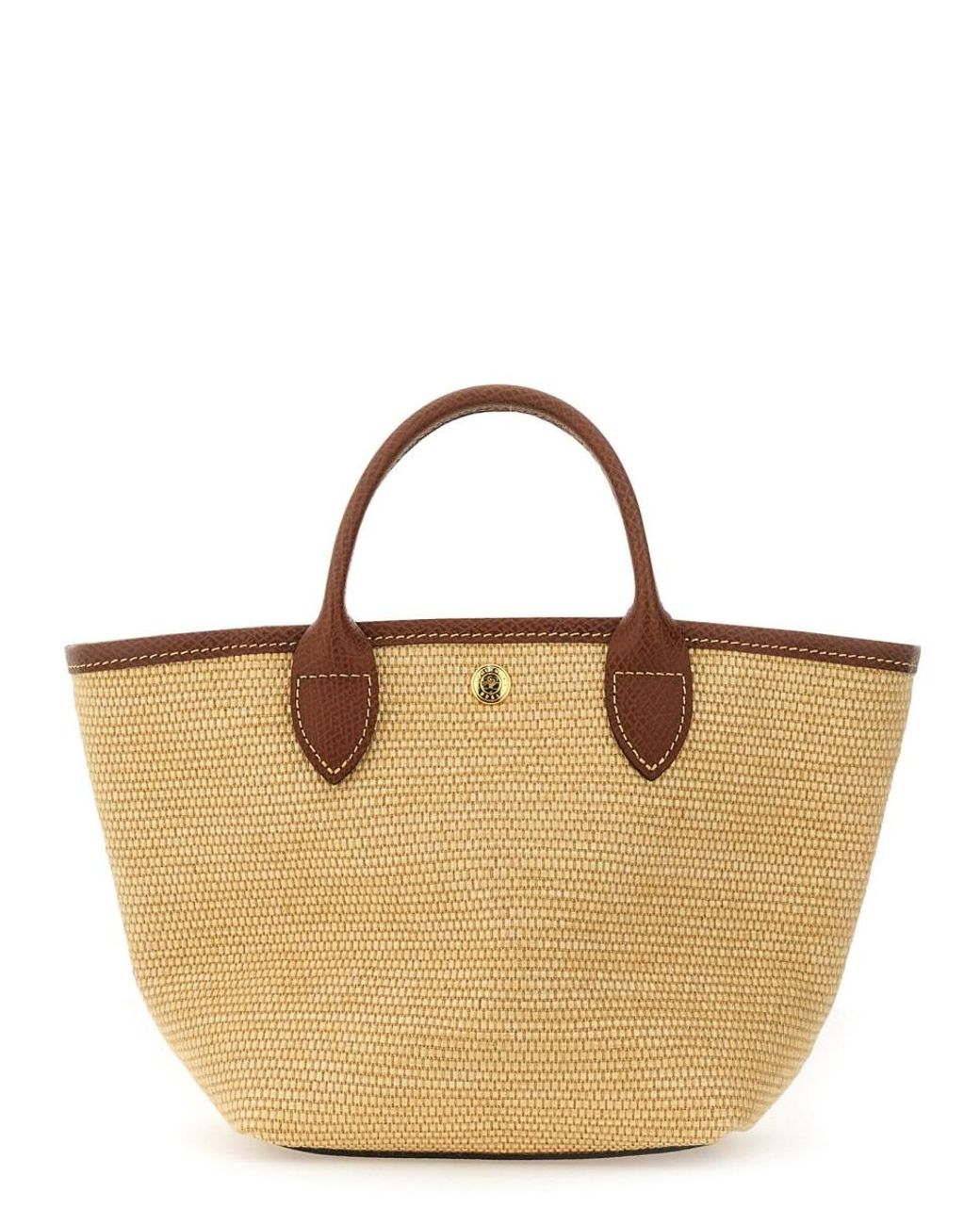 Longchamp Natural Basket Bag Shoulder