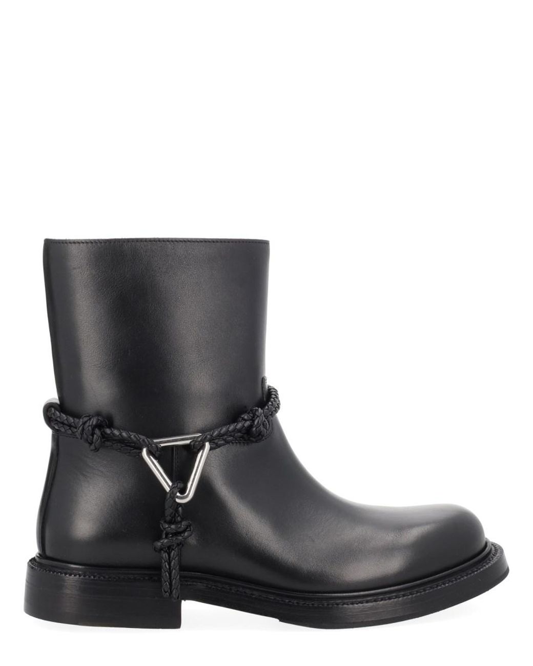 Bottega Veneta Black Boots James Calf Leather