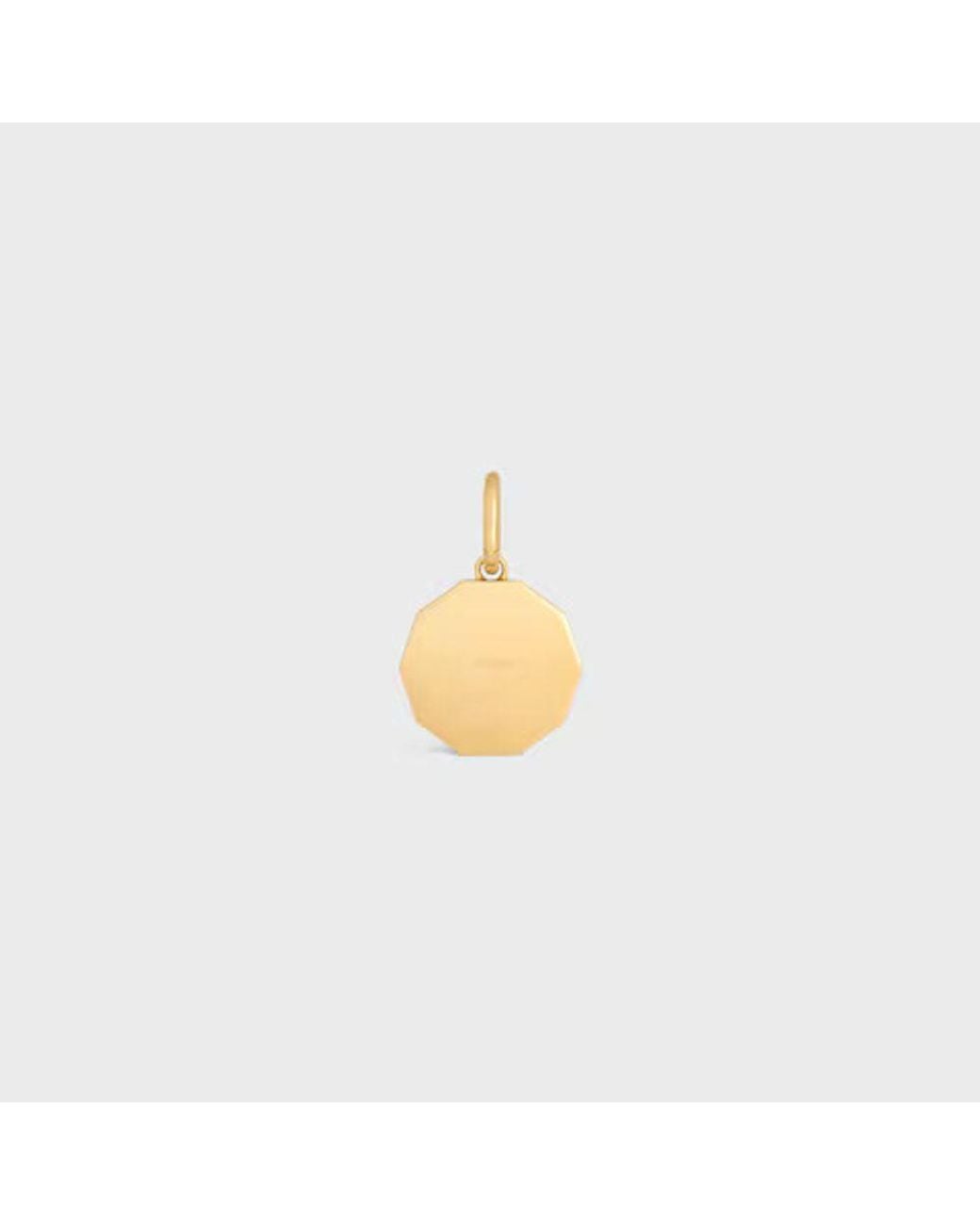 Céline Metallic Celine Zodiac Charm Pendant Charm