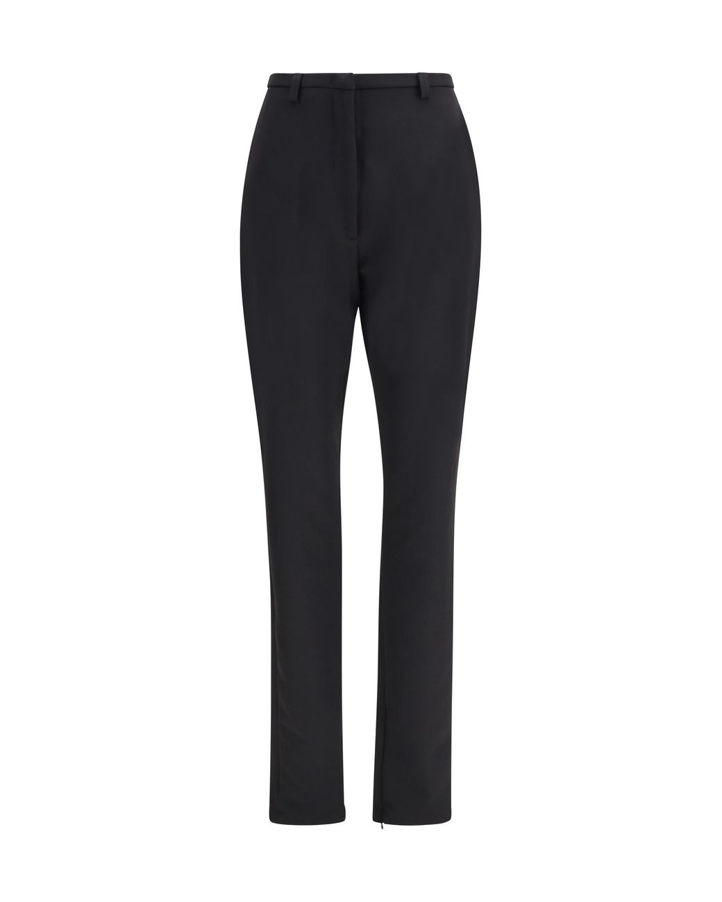Thelatest Black Pants Carola Stretch Polyester Trousers
