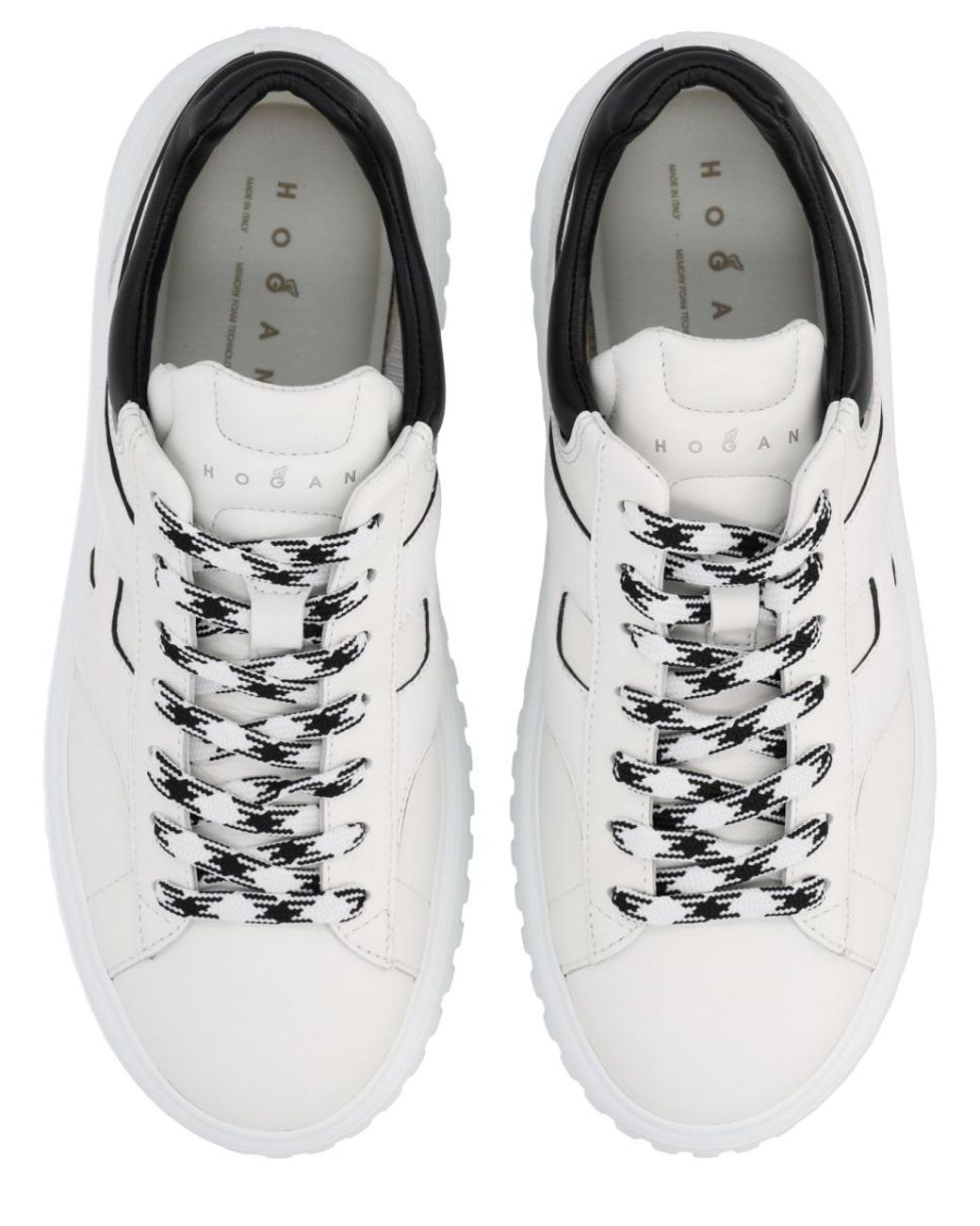 Hogan White Hogan H-Stripes Sneaker