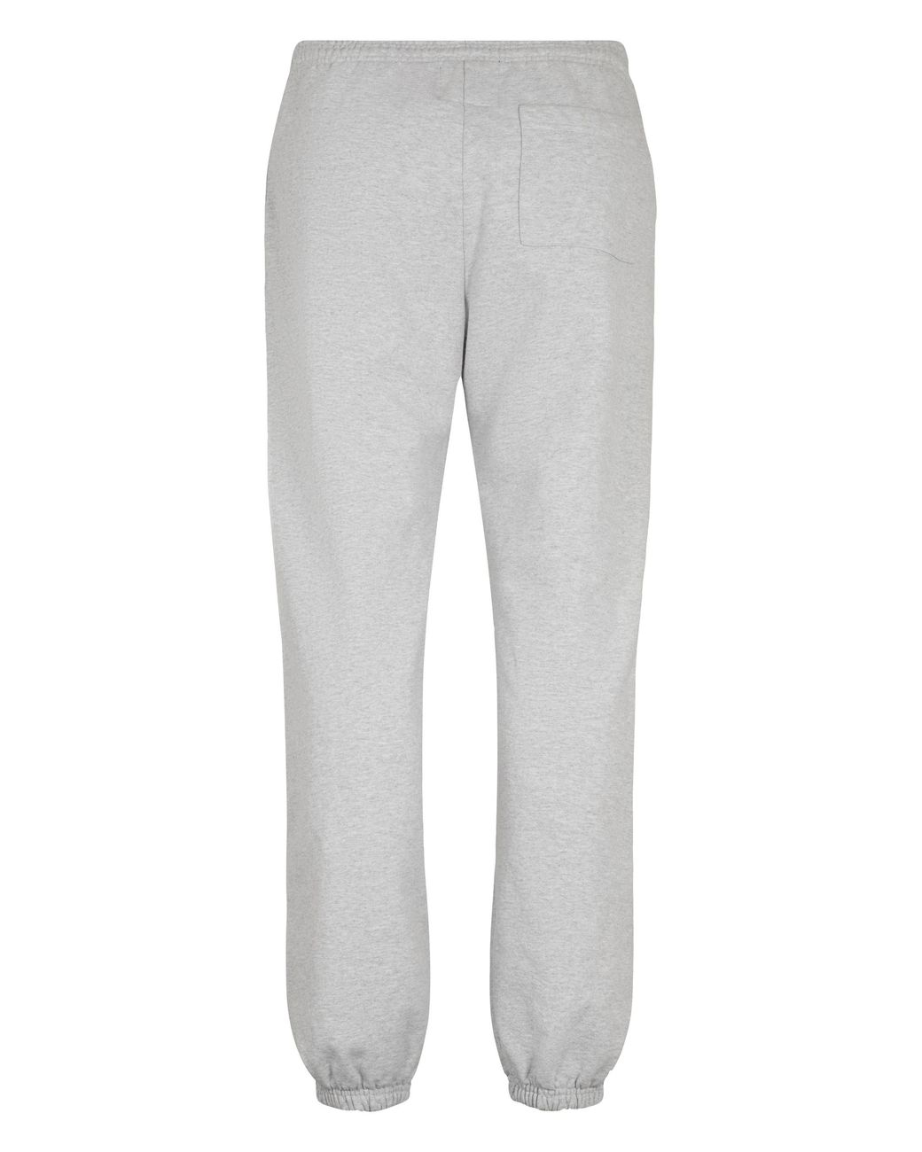Local Authority Gray Cotton Track-Pants for men