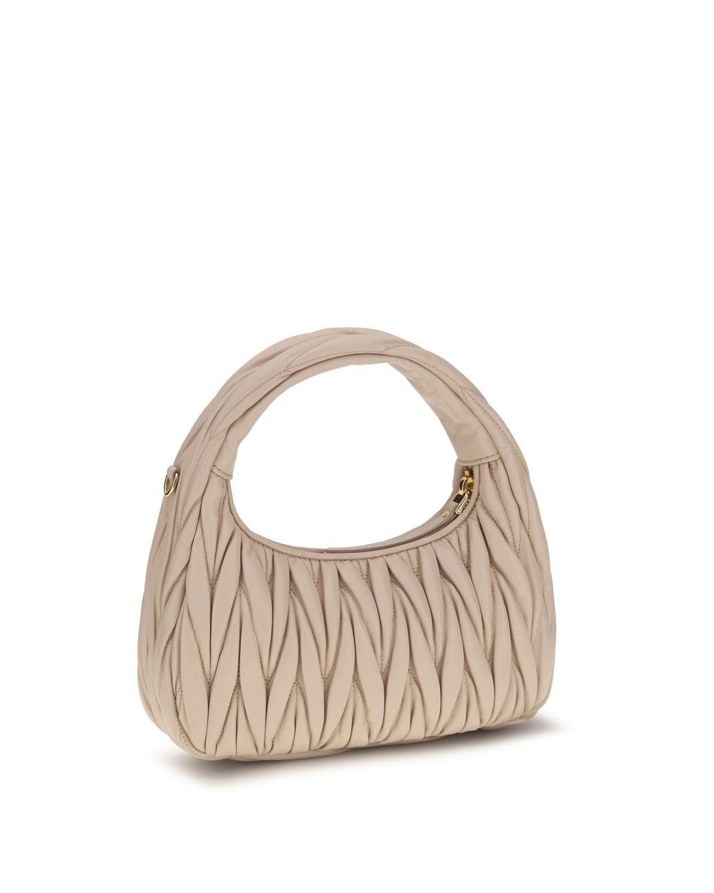 Miu Miu White Miu Miu Wander Hobo Bag