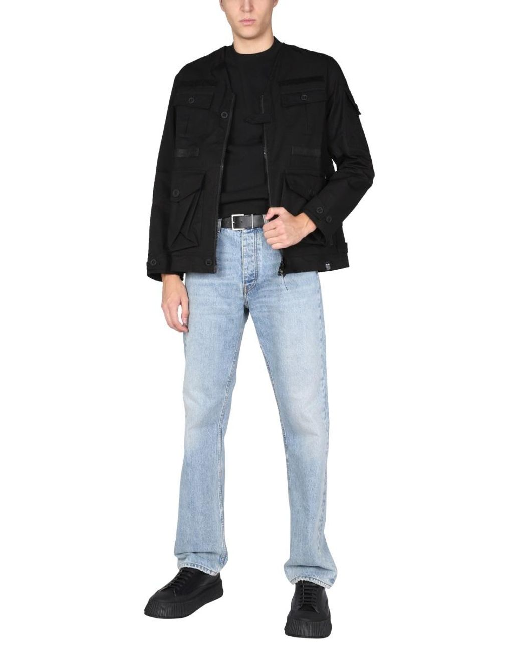 ArkAir Black The Patrol Jacket for men
