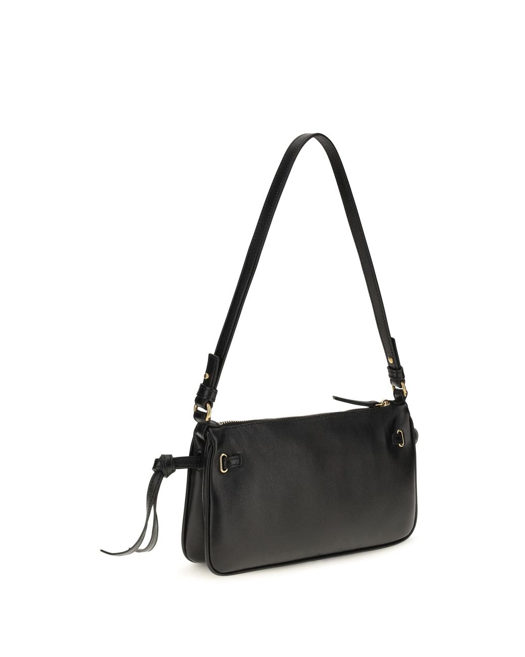 Chloé Black Paddington Sling Mini Shoulder Bag Calf Leather Bos Taurus