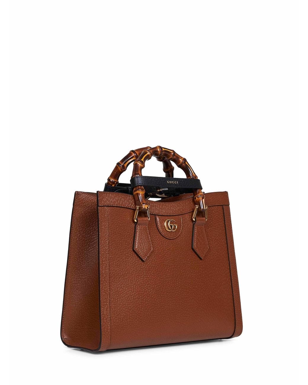 Gucci Brown Tan Diana Medium Shopping Bag
