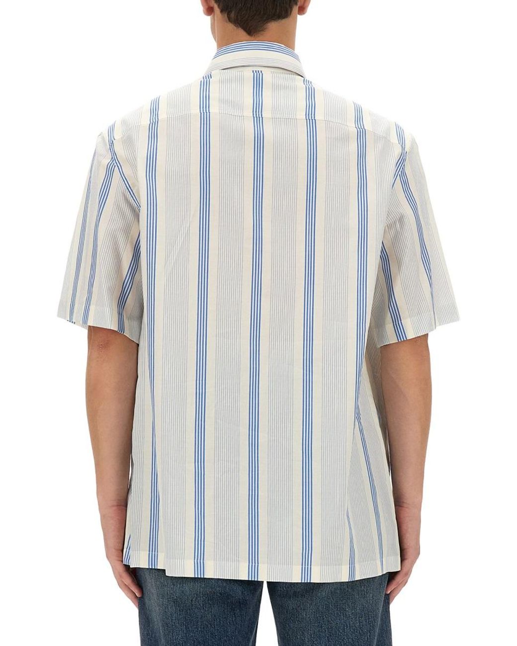Etro White Shirt With Logo Cotton for men