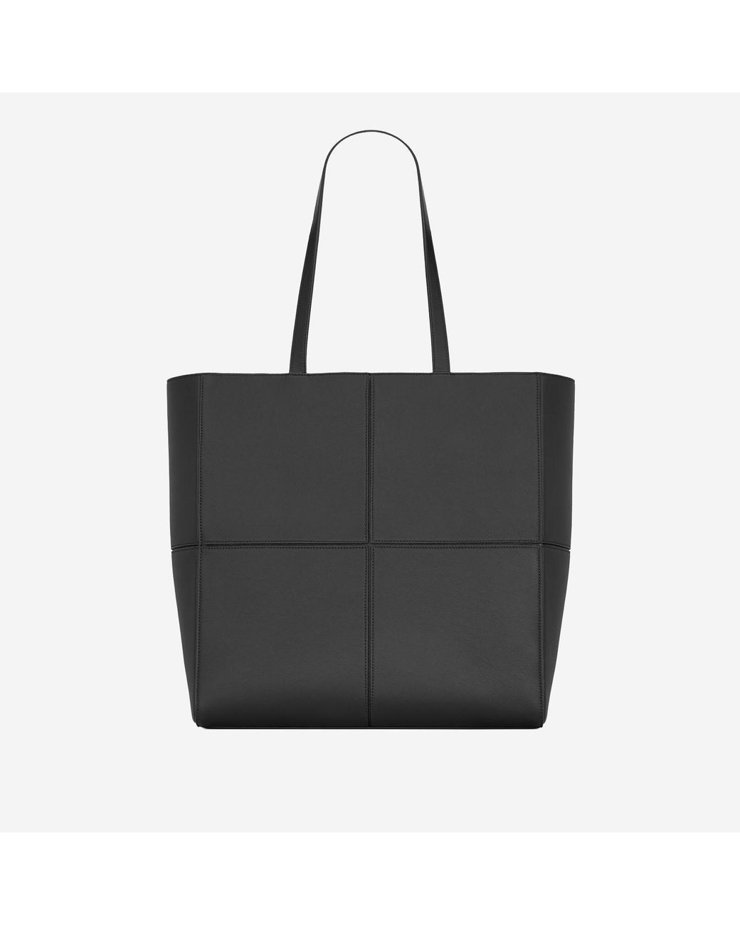Saint Laurent Black Leather Tote Bag Shoulder for men