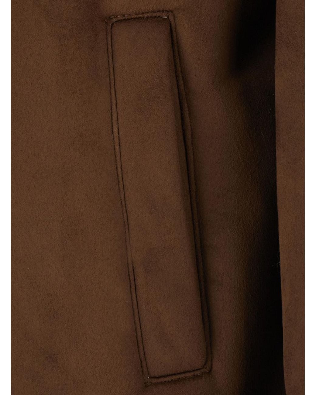 Ralph Lauren Brown Jacket Fx Sh Sb 24 Tech Fabric Technical Coat