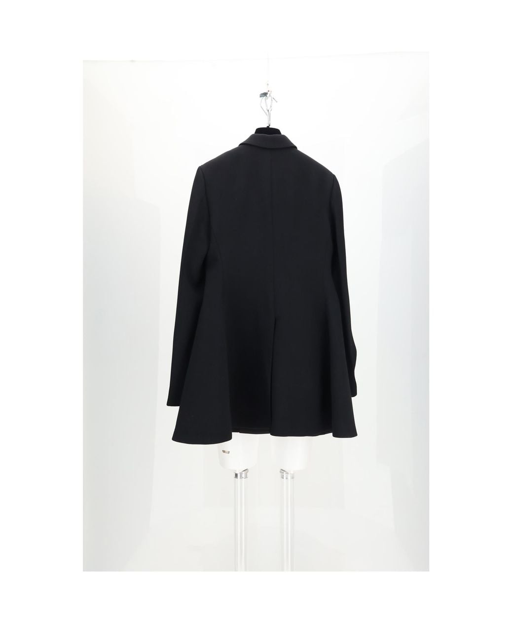 Céline Black Tailored Jacket Wool Fleece