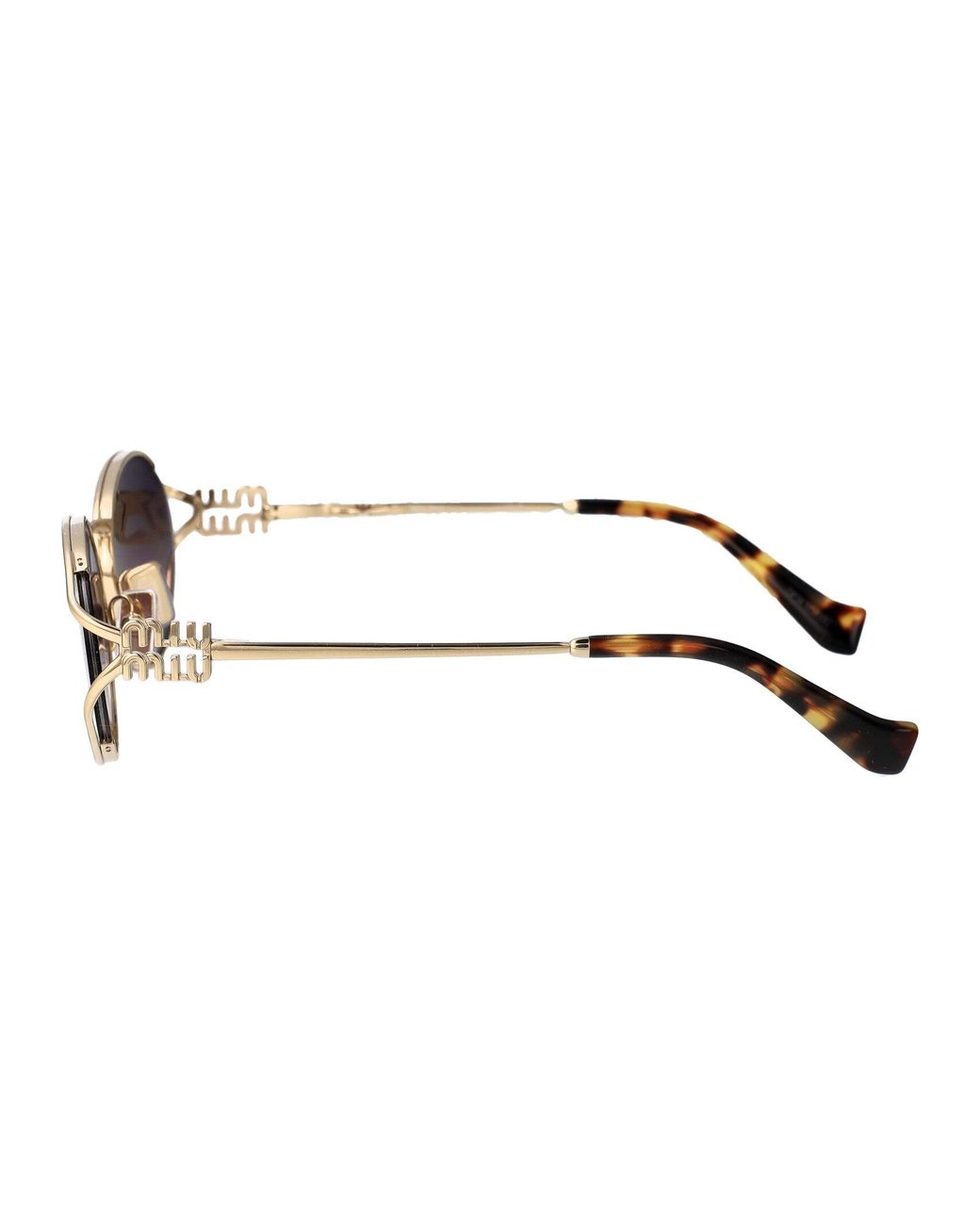 Miu Miu Metallic Sunglasses