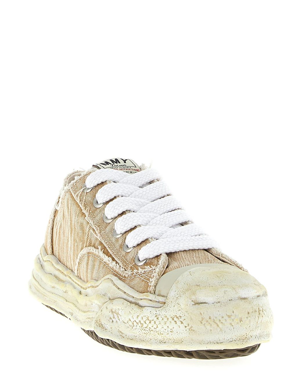 Maison Mihara Yasuhiro Metallic 'Hank' Sneakers for men