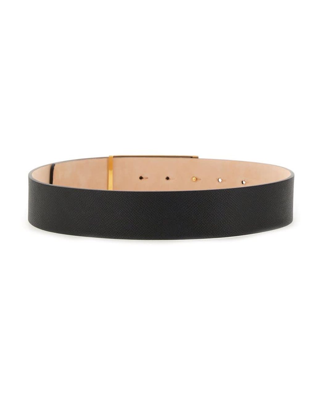 Victoria Beckham Natural Jumbo Frame Belt