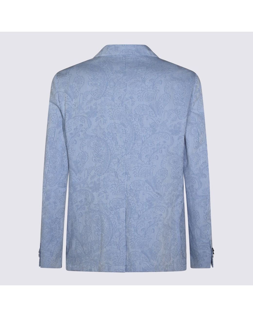 Etro Blue Jackets _Co for men